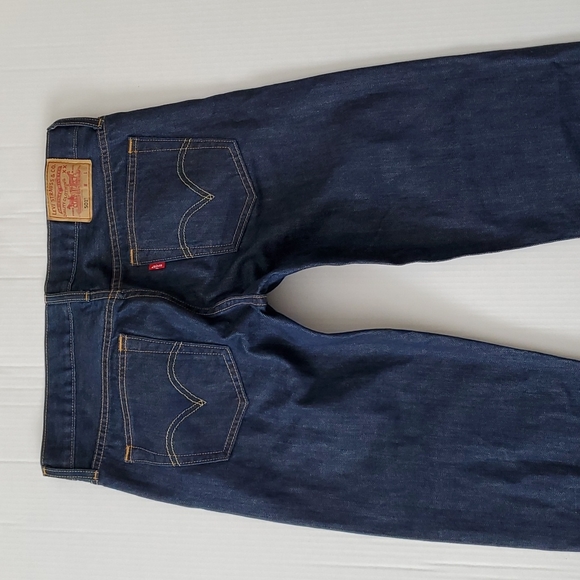 Levi's 501 Jeans Dark Wash Buttonfly - Picture 4 of 13